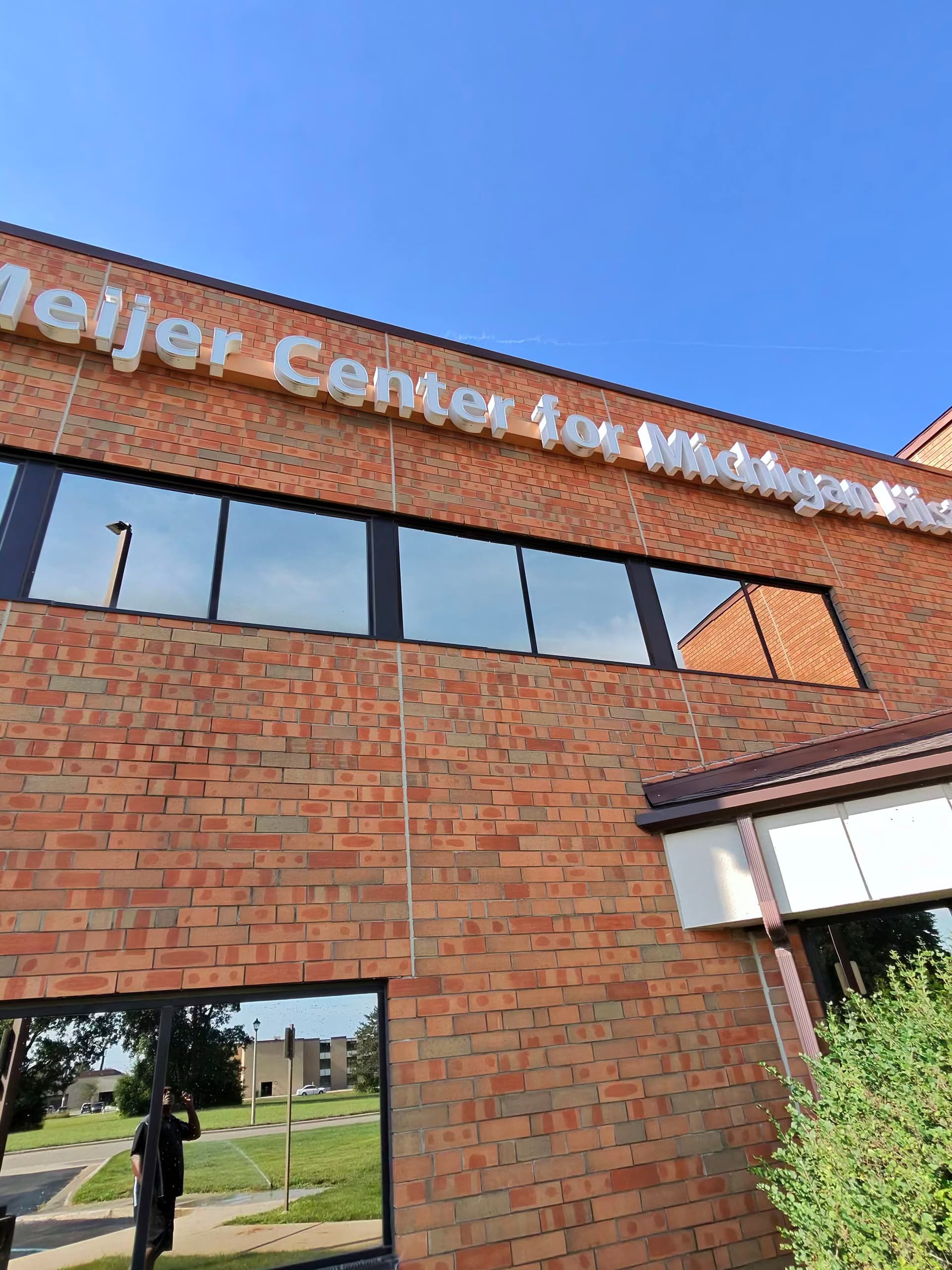 Commercial Window Cleaning at the Meijer Center for Michigan History image