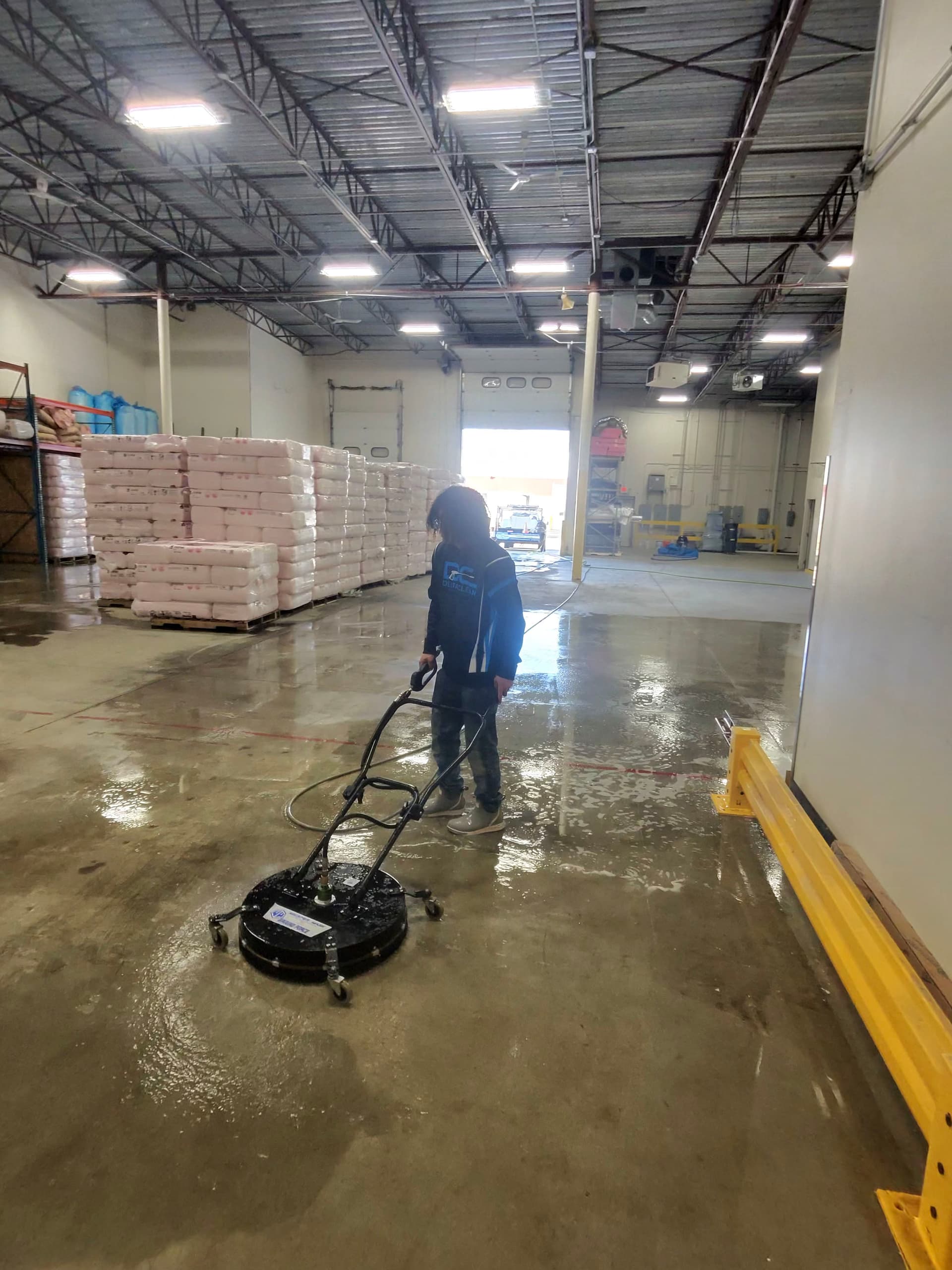Gallery photos for Warehouse Floor Pressure Washing Done Right: Image #1