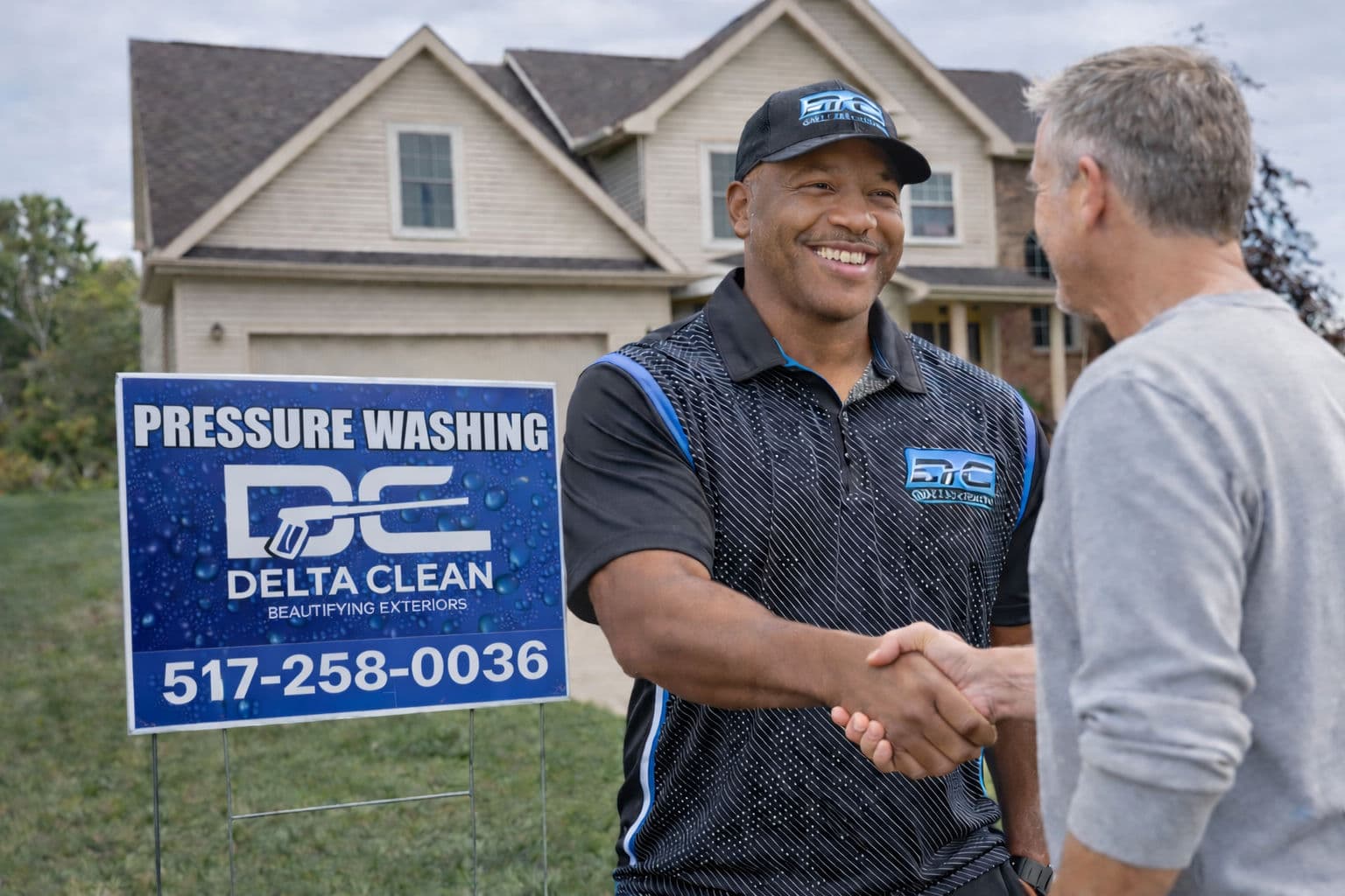 Project Shining Results with Delta Clean's Pressure Washing Service image