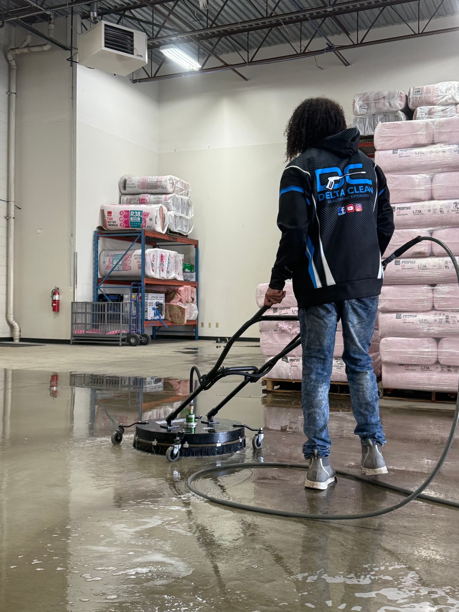 Warehouse Floor Pressure Washing Done Right image