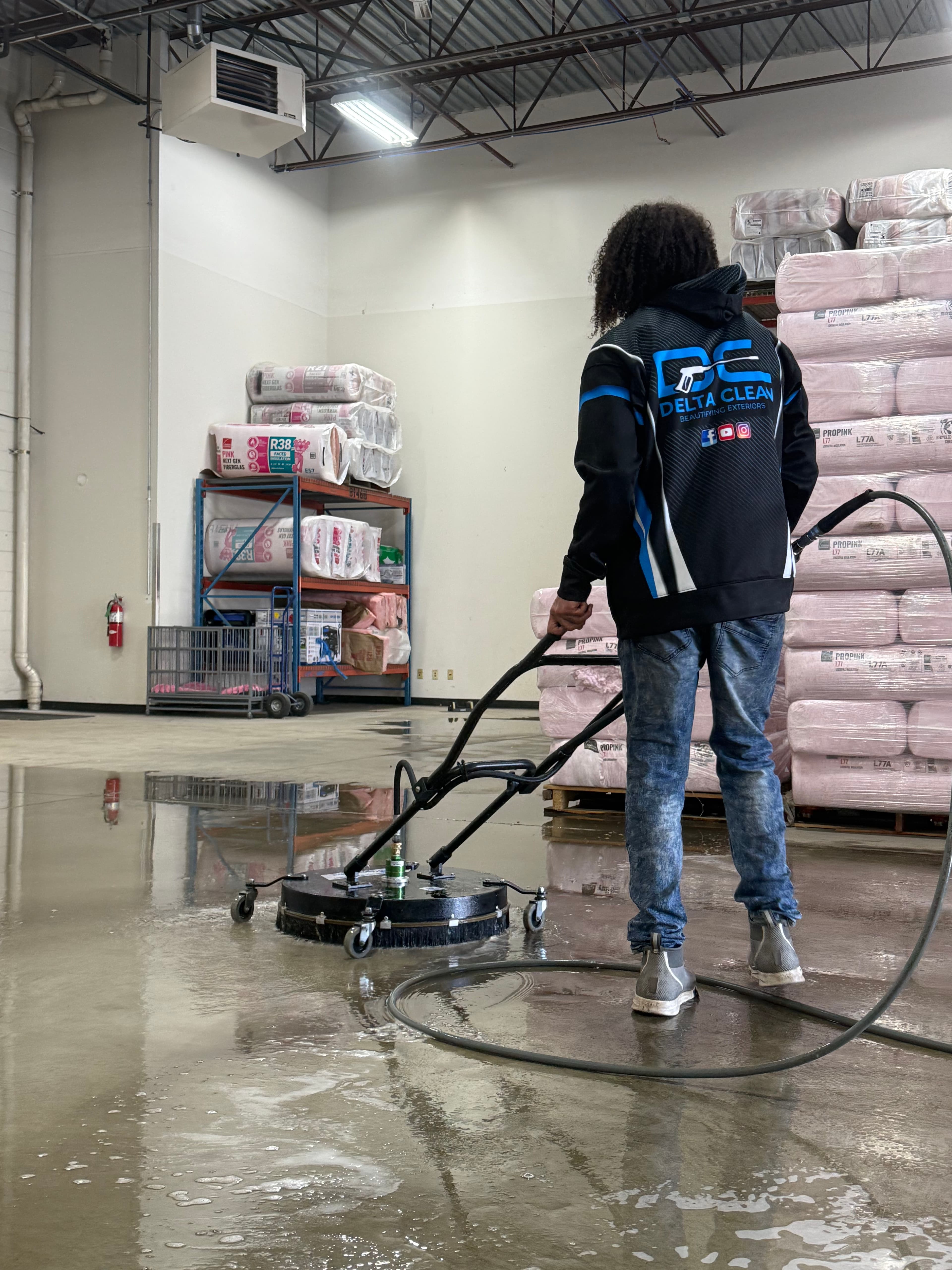 Project Warehouse Floor Pressure Washing Done Right image