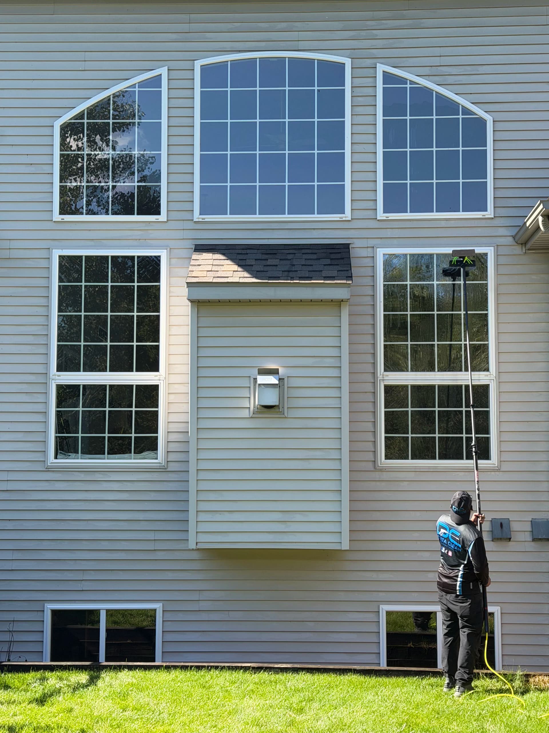 Exterior Window Cleaning Done Right in Dimondale image